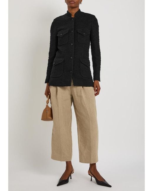 LIBEROWE Black Raja Bouclé Jacket