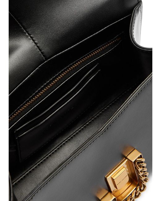 Marc Jacobs Black The St Marc Leather Top Handle Bag