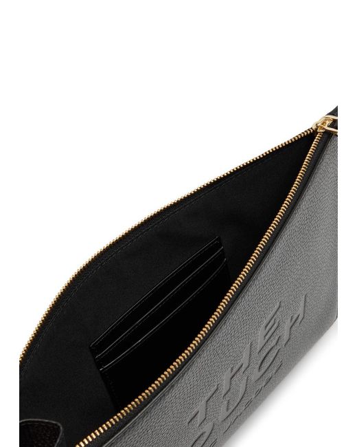 Marc Jacobs Black The Pouch Large Leather Pouch