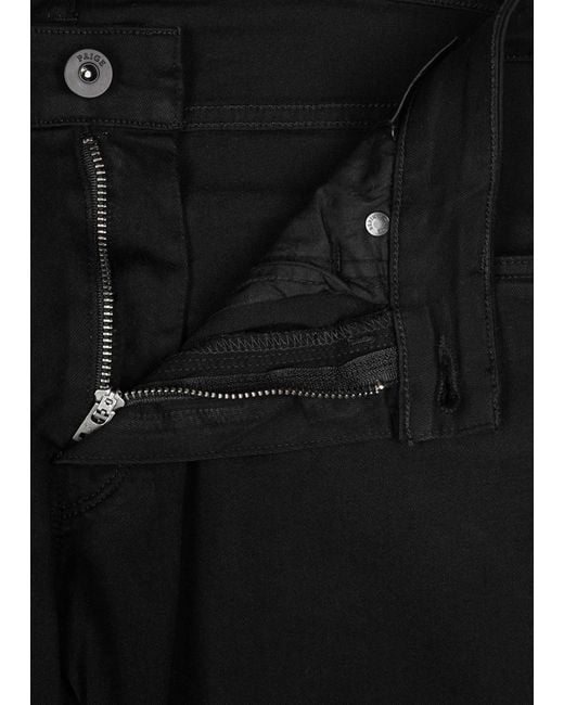 PAIGE Black Federal Transcend Straight-Leg Jeans, Jeans for men