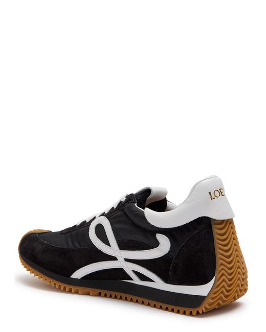 Loewe Black Flow Runner Panelled Sneakers