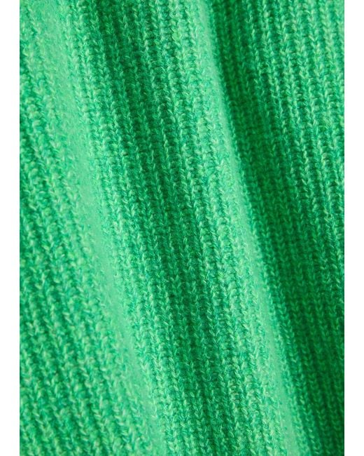 Lisa Yang Green Miki Cashmere Jumper