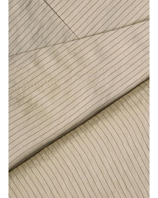 TOVE Natural Kiki Pinstriped Woven Shirt