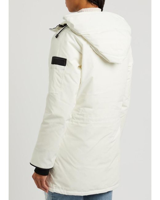 Canada Goose White Expedition Hooded Arctic-Tech Parka, Parka, Coat