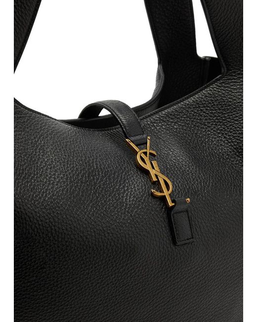 Saint Laurent Black Bea Leather Tote