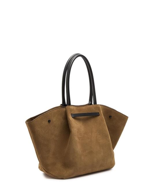 DeMellier London Brown The New York Suede Tote