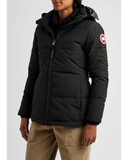 Canada Goose Black Chelsea Quilted Shell Jacket
