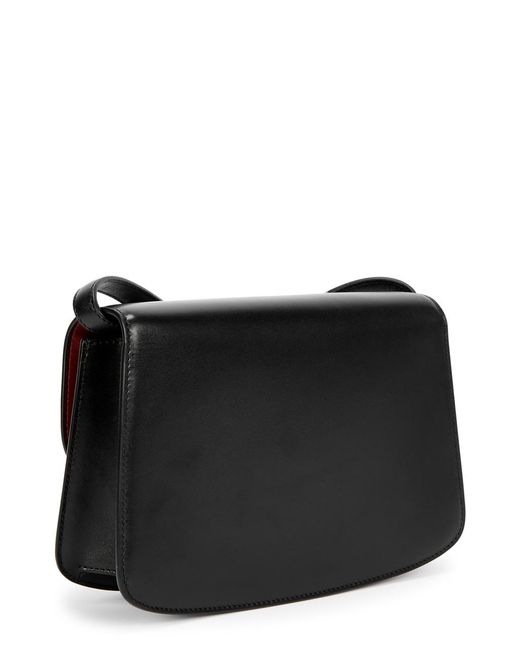 The Row Black Sofia 8.75 Leather Cross-body Bag