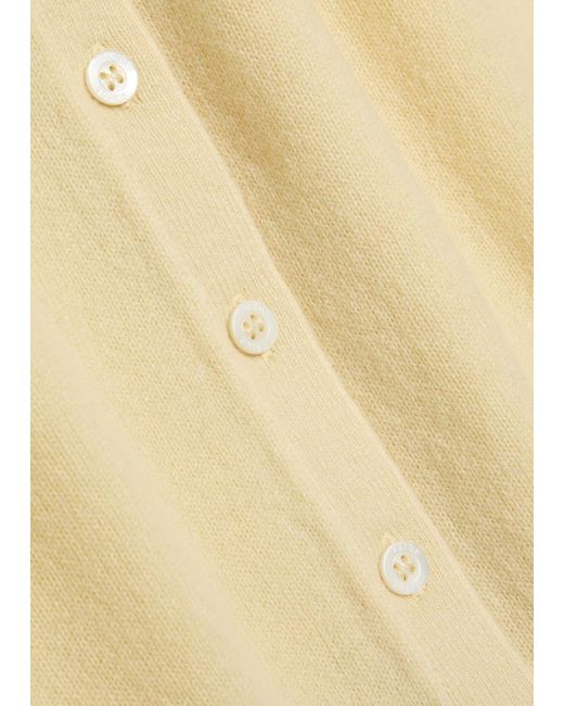 PAIGE Natural Anika Cashmere Vest