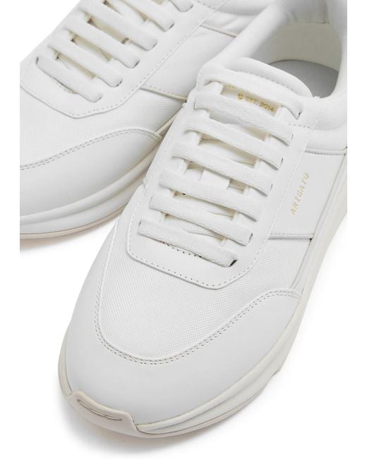Axel Arigato White Genesis Neo Runner Panelled Nylon Sneakers