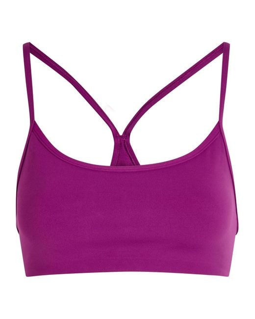 vuori Purple All The Feels Soft-Cup Bra