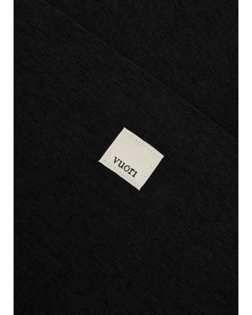 vuori Black Clean Elevation Stretch-Jersey Leggings