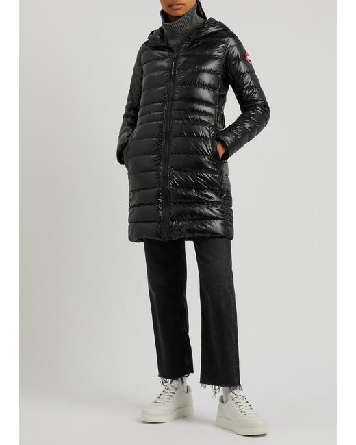 Canada Goose Black Cypress Quilted Feather-Light Shell Jacket, Jacket