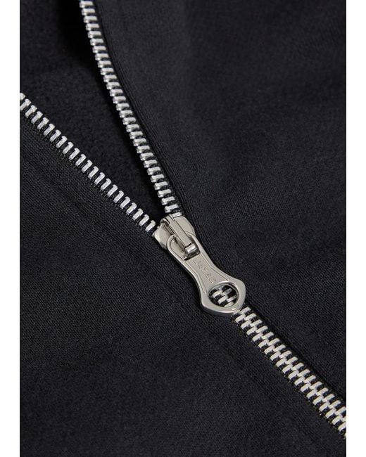 Our Legacy Black Rascal Hooded Cotton Sweatshirt for men