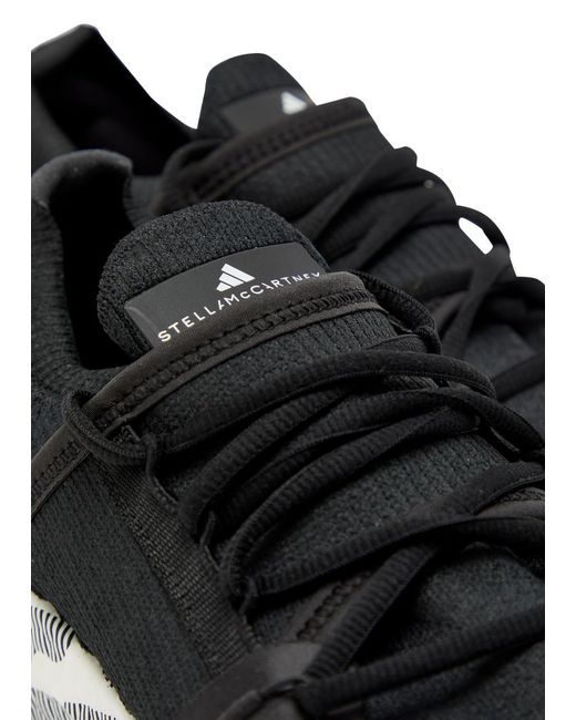 Stella McCartney Black Adidas X Ultraboost Dna Mesh-Knit Sneakers