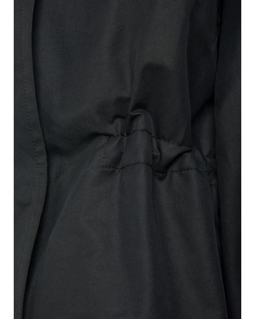 ARMARIUM Black Germana Waterproof Cotton-Blend Jacket