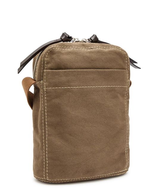 Vivienne Westwood Brown Luke Canvas Cross-Body Bag for men