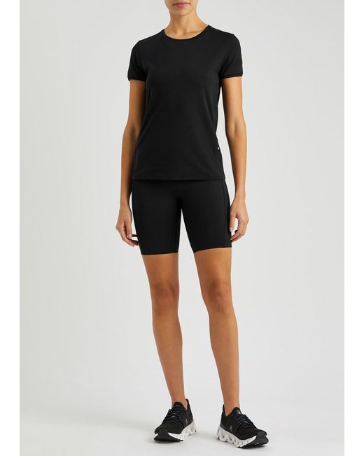 On Shoes Black Running Movement Stretch-Jersey T-Shirt, Tops, , Large