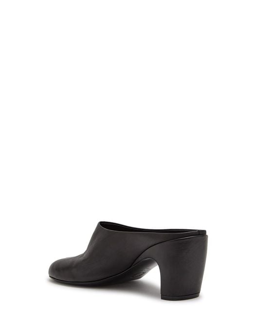 Dries Van Noten Black 65 Round-Toe Leather Pumps