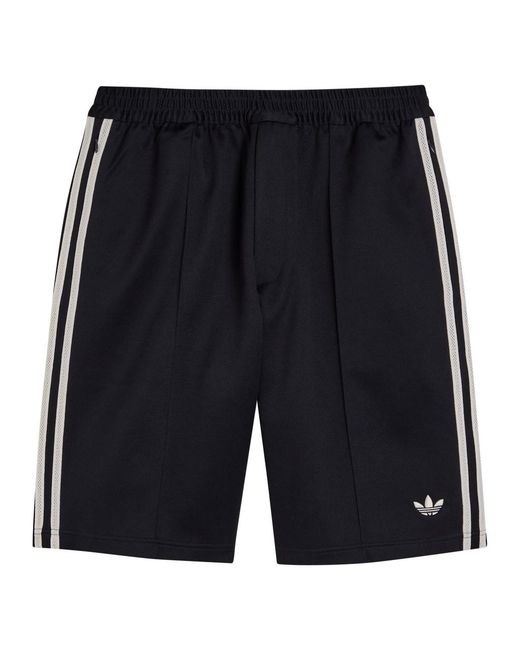 Wales Bonner Black Adidas X Logo-Embroidered Twill Shorts