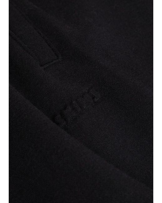 Skims Black Cotton-Blend Sweatpants