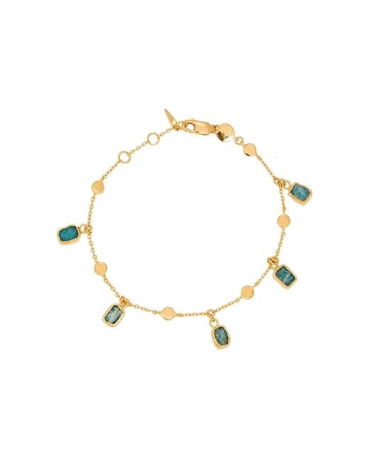 Missoma Metallic Amazonite Lena 18Kt Vermeil Bracelet