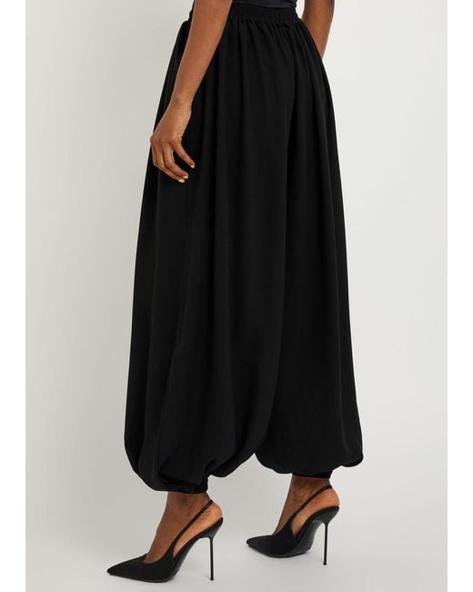 Ronny Kobo Black Dickens Crepe Trousers