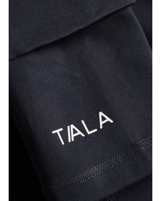 Tala Blue Skinluxe Stretch-Jersey Jacket