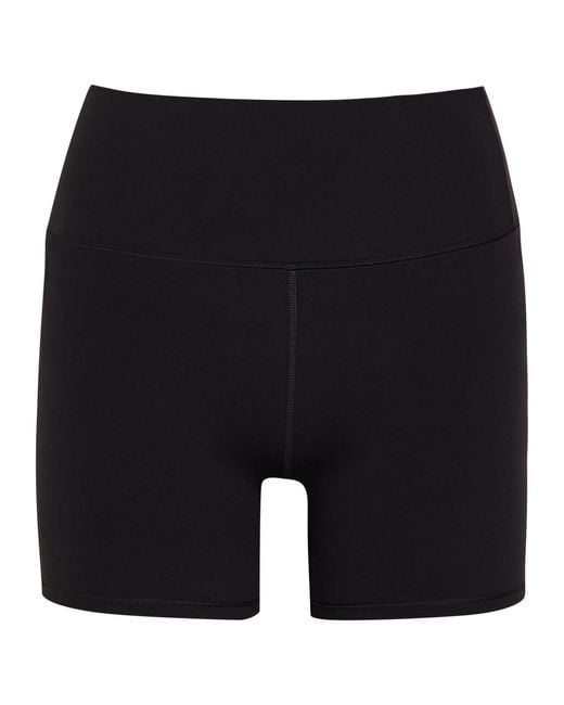 vuori Black All The Feels Stretch-Nylon Shorts