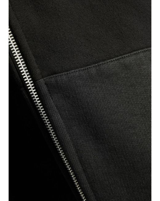 Our Legacy Black Rascal Hood Cotton Hooded Sweatshirt for men