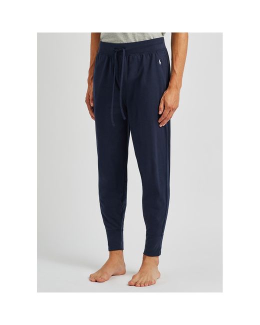 Polo Ralph Lauren Blue Logo Cotton Pyjama Trousers for men