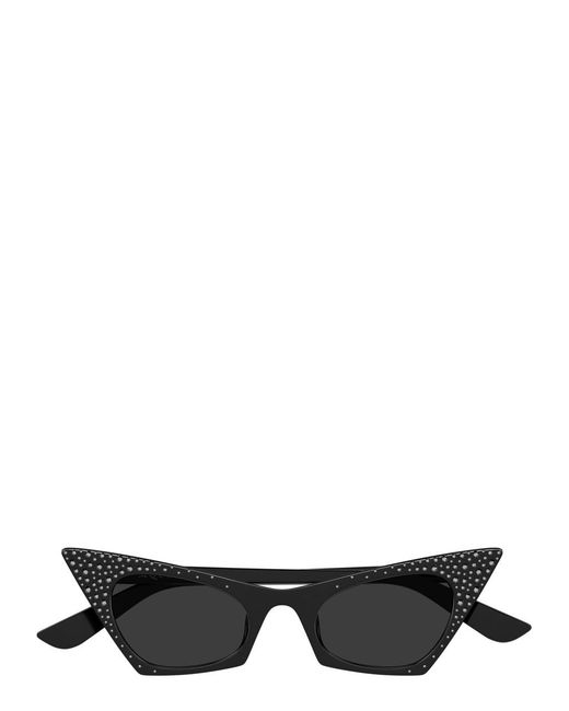 McQueen Gray Cat-Eye Sunglasses