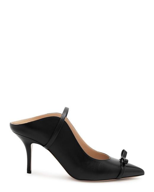 Malone Souliers Black Blanca 70 Leather Mules