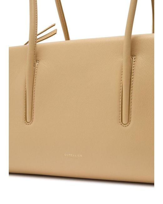DeMellier London Natural The Stockholm Leather Shoulder Bag