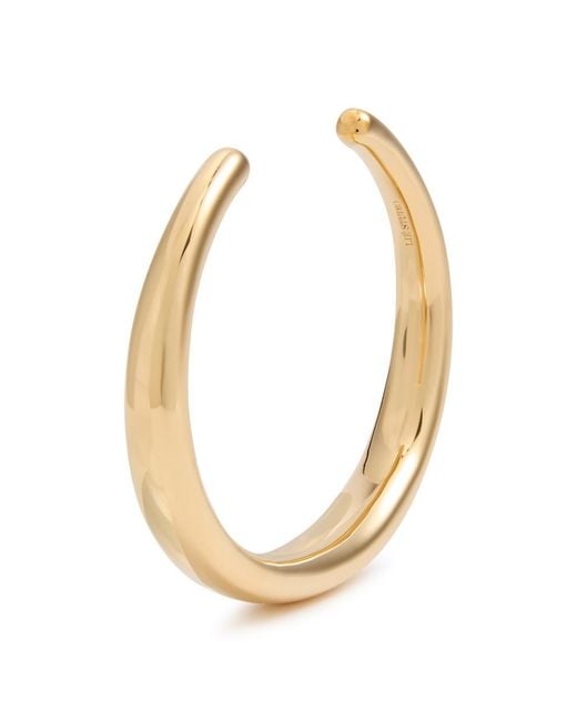 LIE STUDIO White The Amanda 18Kt-Plated Cuff