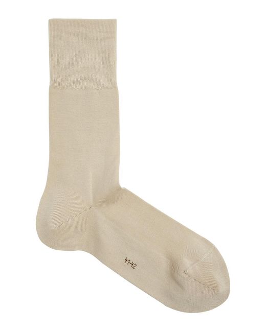 Falke White Tiago Cotton-blend Socks for men