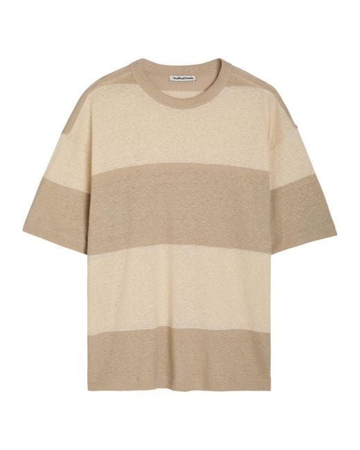 YMC Natural Triplet Striped Cotton-Knit T-Shirt for men
