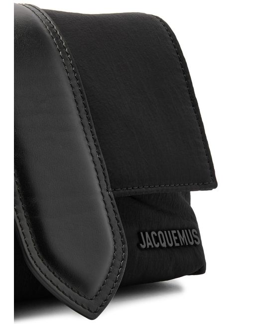 Jacquemus Black Le Petit Messenger Bambin Nylon Cross-body Bag