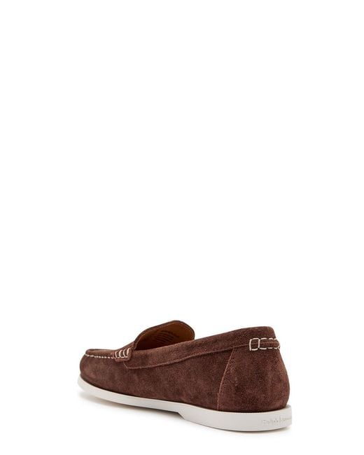 Polo Ralph Lauren Brown Merton Suede Loafers for men