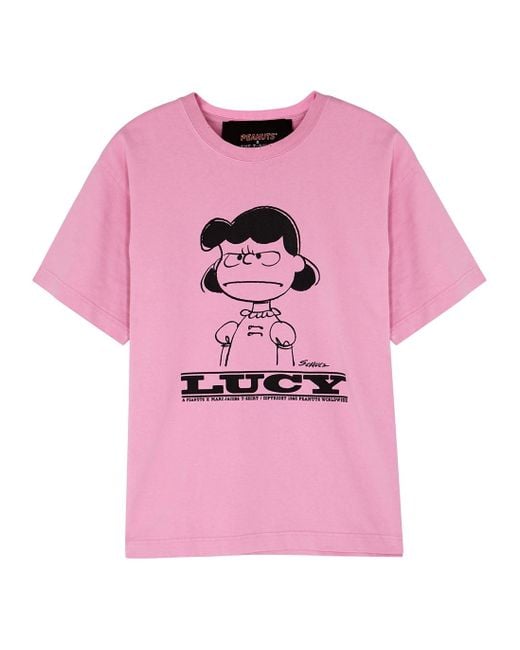 Marc Jacobs Pink X Peanuts® The Lucy T-shirt