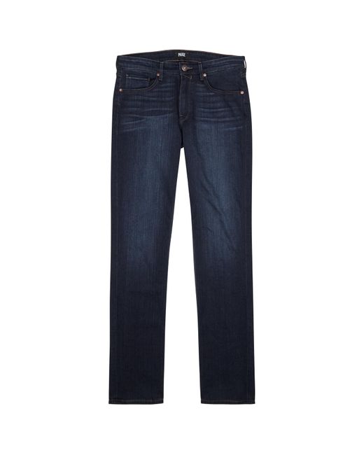 PAIGE Blue Lennox Slim-Leg Jeans, Jeans, Spandex for men