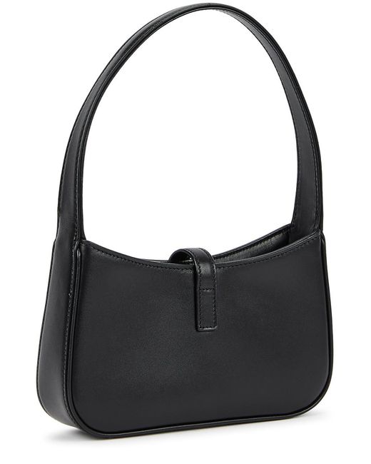 Saint Laurent Black Le 5 À 7 Mini Leather Shoulder Bag