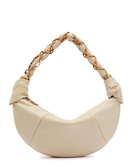 Saint Laurent Natural Rope Mini Leather Shoulder Bag