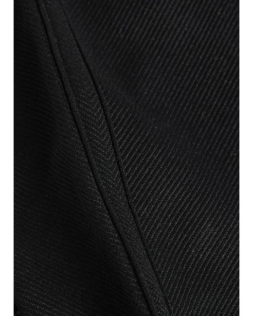 Spanx Black Ribbed Sculpting Knit Cropped Leggings