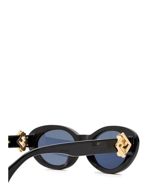Fendi Blue Cat-Eye Sunglasses