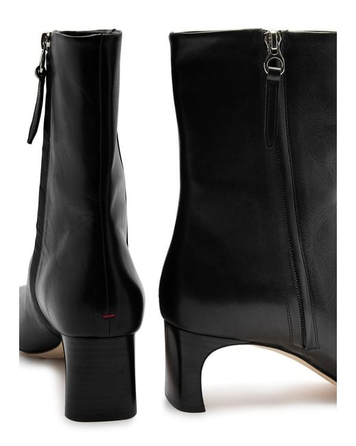 【関税込み】Aeyde ブラック Tabitha アンクルブーツ Aeyde Tabitha 65 Leather Ankle Boots in Black | Lyst
