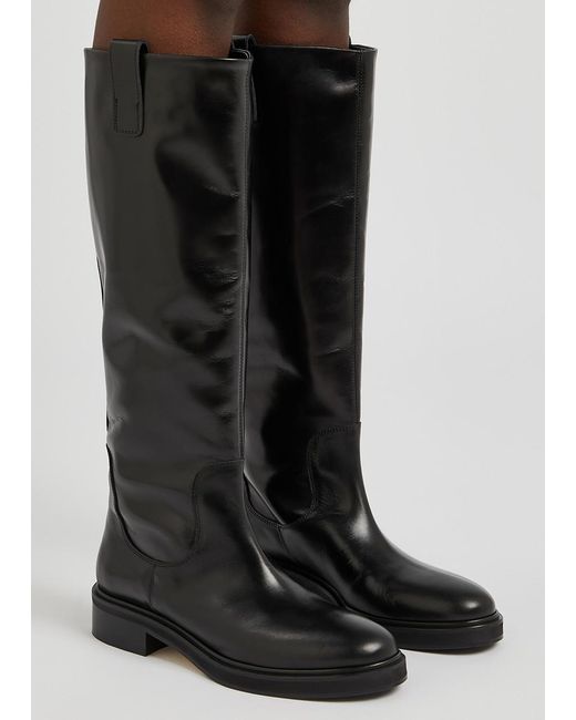 Aeyde Black Henry High Boots