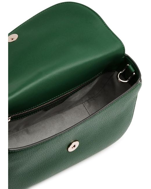 Kate Spade Green Knott Colour-blocked Leather Cross-body Bag