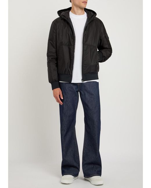 Moncler Black Poiliot Quilted Shell Jacket for men