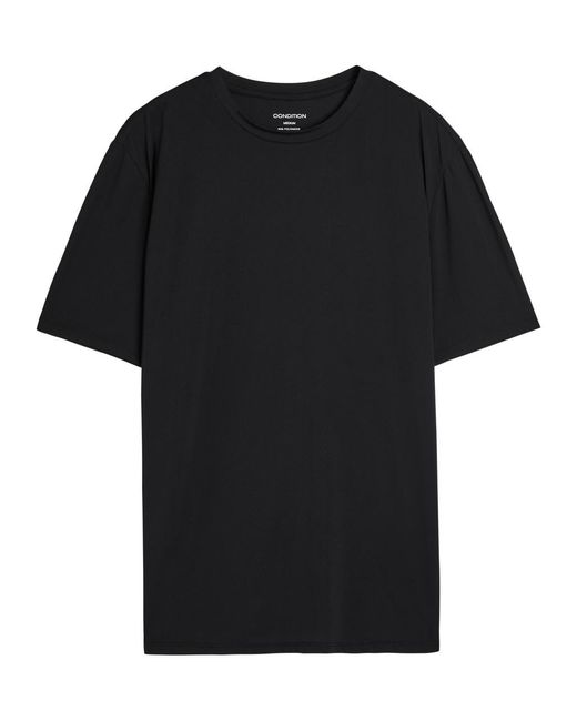 Condition Black Aero Logo Stretch-Jersey T-Shirt for men